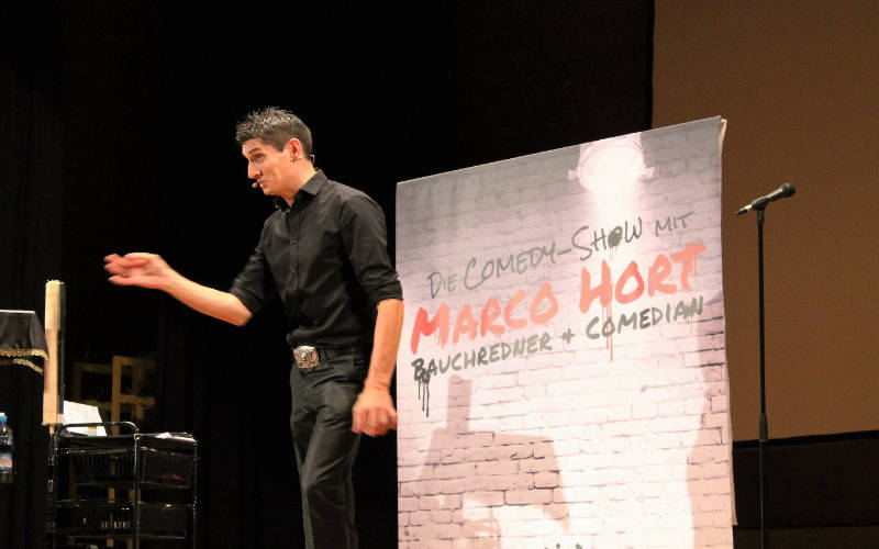 Marco Hort als Stand-Up Comedian